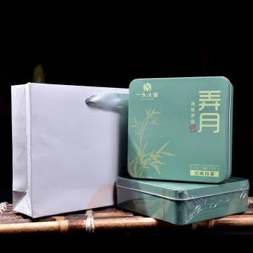 【新品特惠】2025年一头大象 弄月 秧塔大白毫龙珠 云南白茶 7.5克/颗，8颗/盒 图5