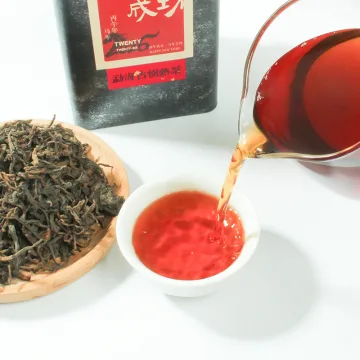【春节特惠，买一送一】中木勐海古树熟茶 普洱茶熟茶 散茶 200克/盒  2盒送手提袋 图3
