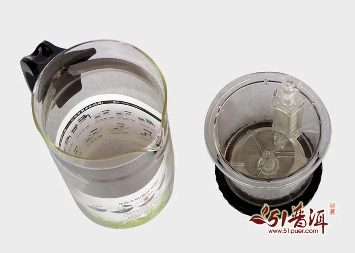 金灶 专利弹压式茶道杯 TP-200/飘逸杯(1000毫升） 内赠茶匙1支 图3