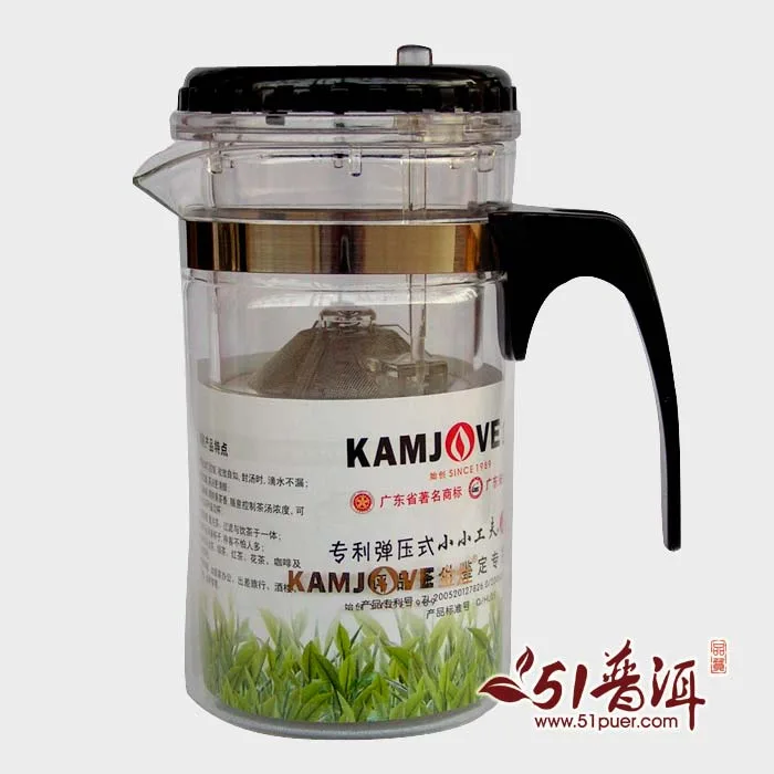 金灶 专利弹压式茶道杯 TP-120/飘逸杯(200毫升） 内赠茶匙1支 图2