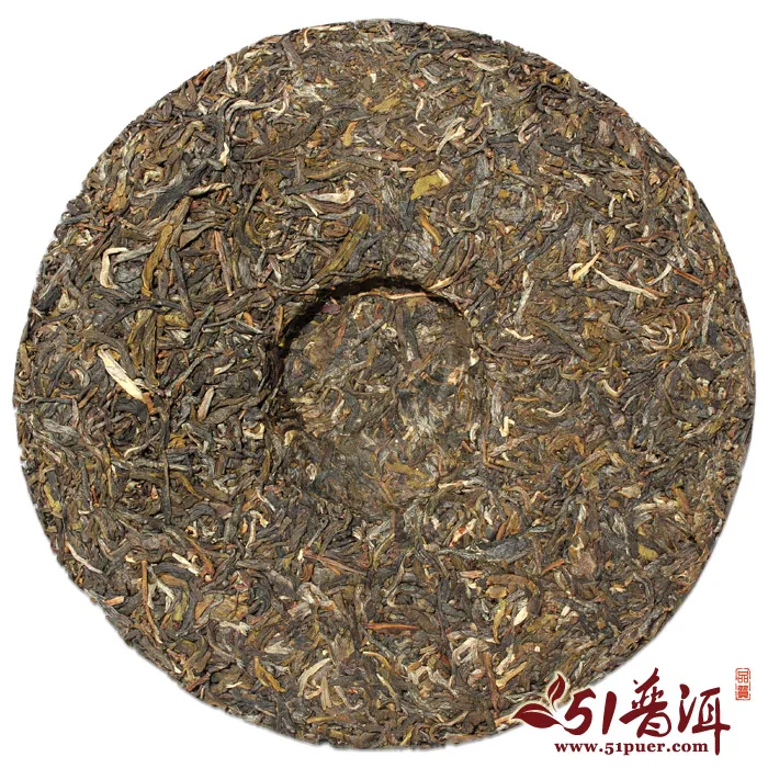 大益  7532  普洱茶 生茶  2012年/357克/饼 201批 青饼 图4
